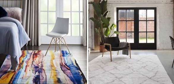 Coloured rugs - 20 Top Tips for 2020: Choosing the Right Rug