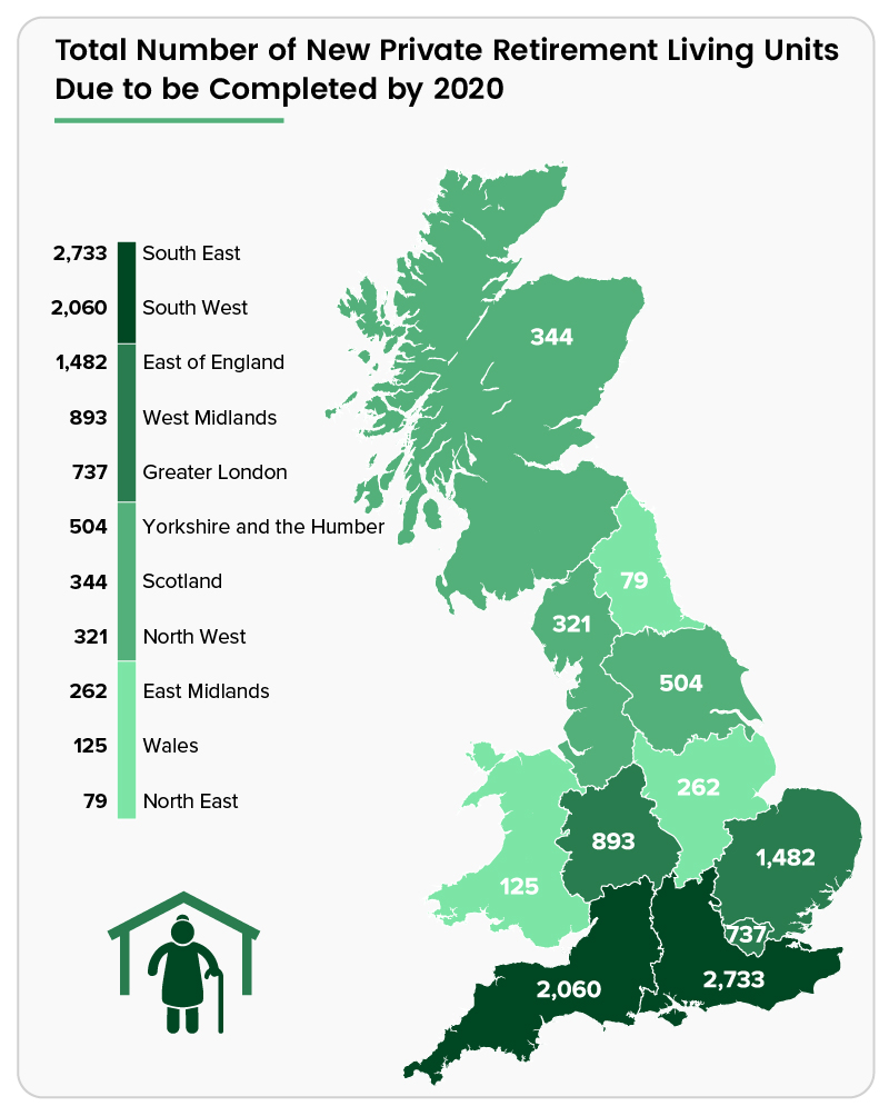 Savoy Stewart map of retirement units - Older Persons Shared Ownership