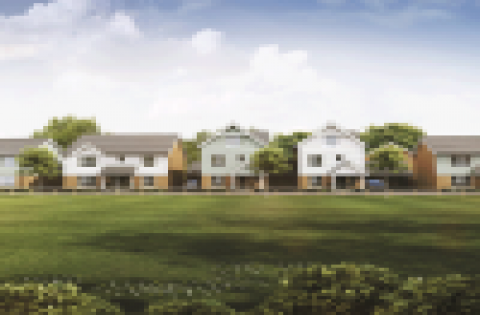 Chertsey Halt, Surrey, Bellway Homes new development