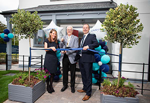 Ribbon cutting at Cavanna Homes 