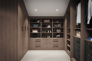 Varenna Grey Oak bedroom furniture from Daval