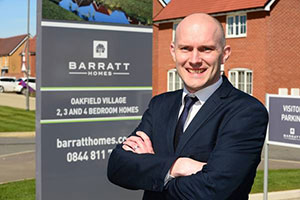 Simon Francis from Barratt and David Wilson Homes searching for new apprentices