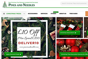 Pines and Needles - website