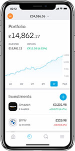 Trading 212 savings app