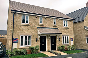 A typical shared ownership property for sale