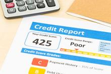 Bad credit score