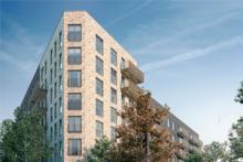 Shared ownership apartments at New Statford Works